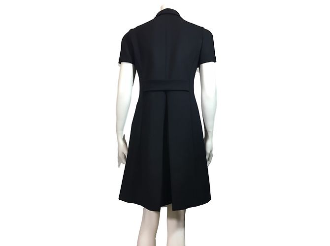 Miu Miu Vestido de abrigo militar - vista 4