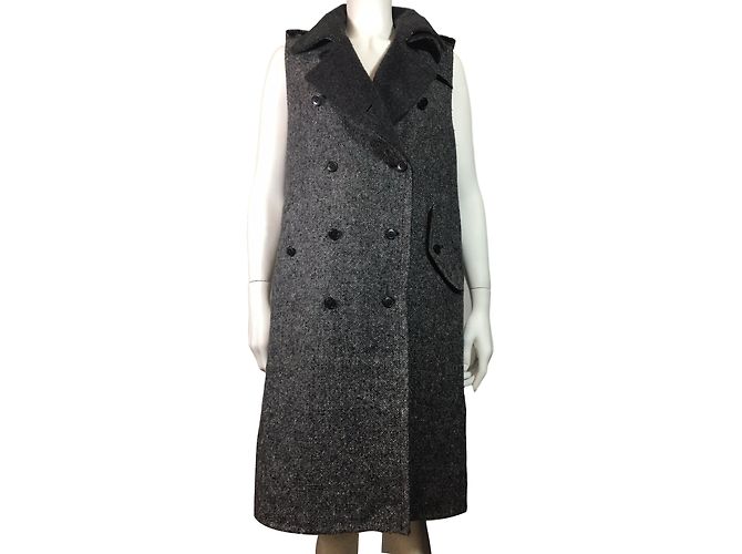 Max Mara Abrigo sin mangas - vista 2