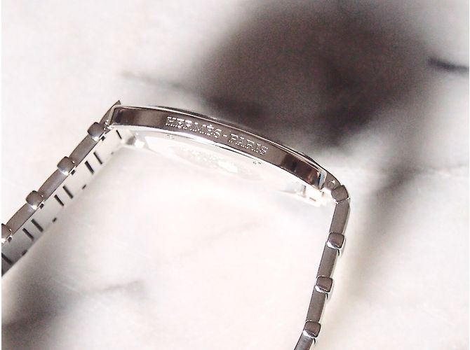 Hermès Quartz Uhr Silber - Ansicht 5
