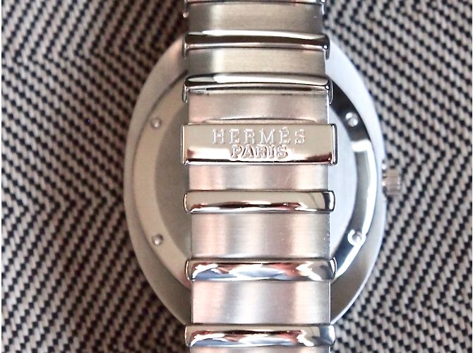 Hermès Quartz Uhr Silber - Ansicht 6