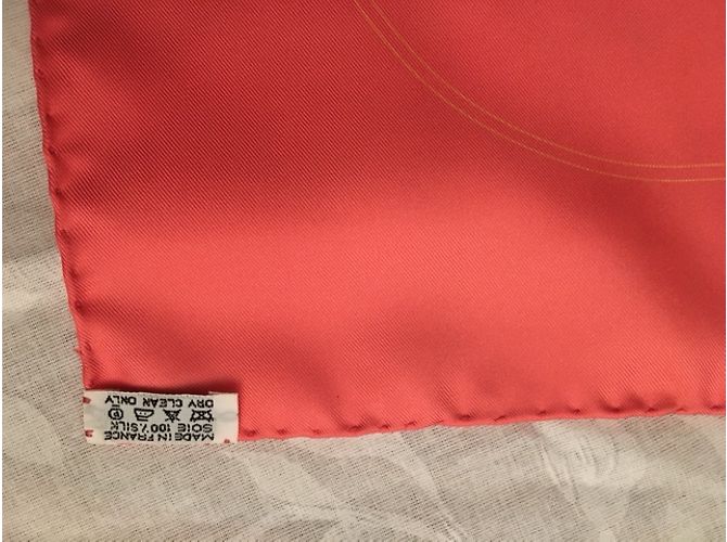 Hermès Silk scarf Pink - view 17