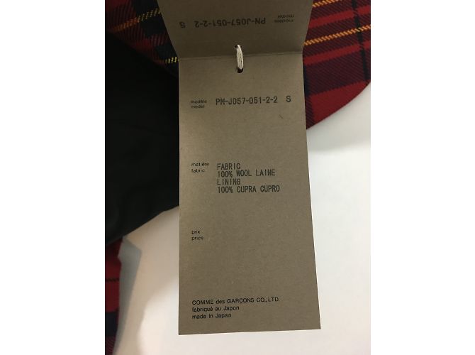 Comme Des Garcons Tartan Wool Blazer Men S Multiple colors - view 11