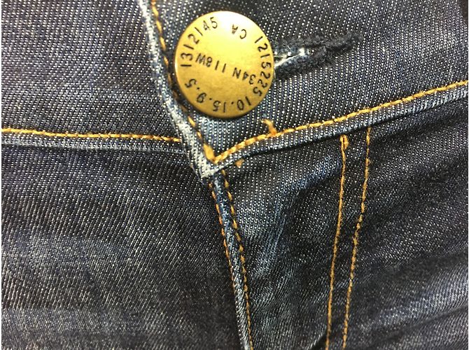 Vaqueros Skinny Current Elliott Stiletto Azules - vista 5