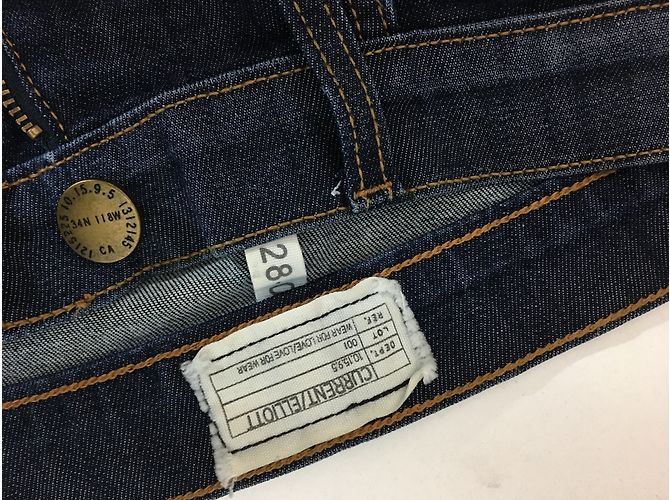 Vaqueros Skinny Current Elliott Stiletto Azules - vista 7