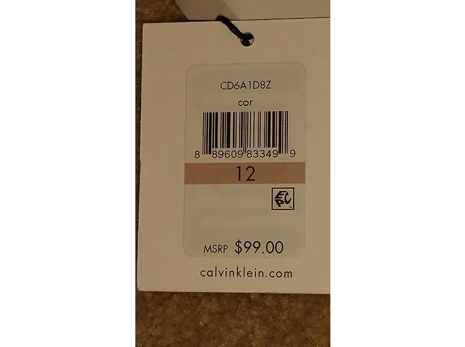 Vestido camisa rosa Calvin Klein con cinturón - vista 7