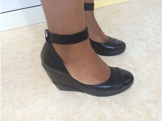 Nine West Mules compensées - vue 4