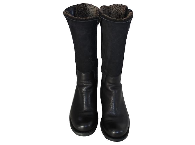 Free Lance Geromino black leather boots size 36 - view 2