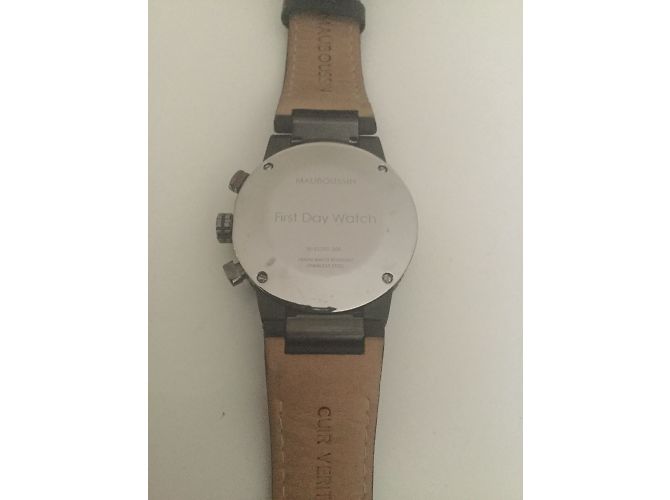 Mauboussin Uhr Schwarzes Leder - Ansicht 3