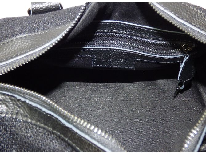 One step Bowlingtasche Schwarz Stoff und Leder - Ansicht 7