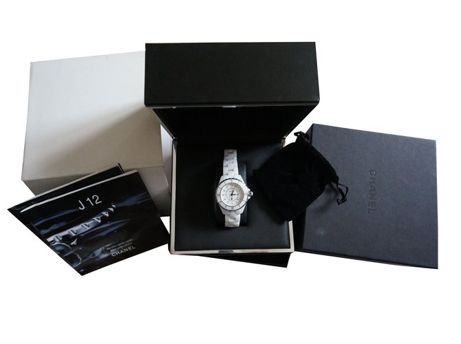 Chanel Feine Uhr Weiß - Ansicht 2