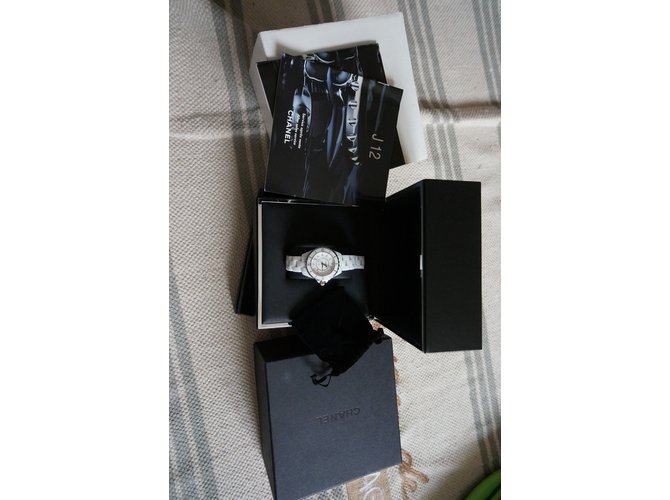 Chanel Feine Uhr Weiß - Ansicht 3