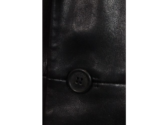 Gucci Veste cuir - vue 8
