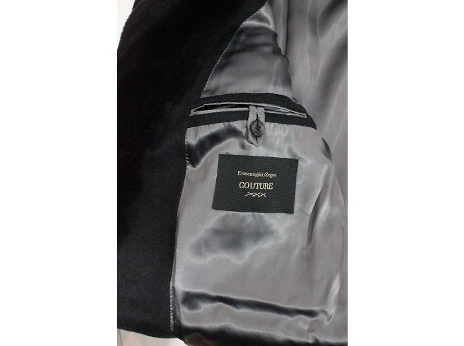 Ermenegildo Zegna Nerzkragen Kaschmirmantel - Ansicht 4