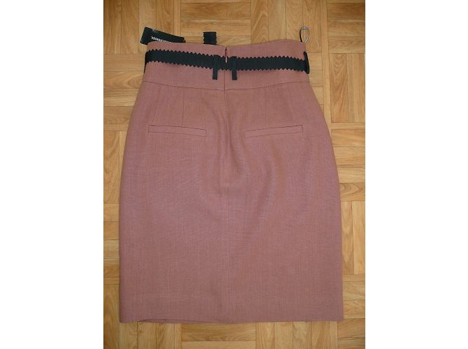 Sonia Rykiel Leinenrock Braun Camel - Ansicht 5