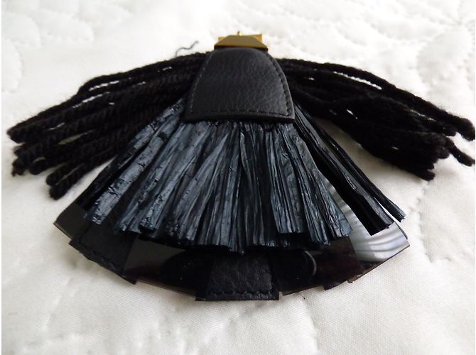 Sonia Rykiel Collezione Chochy Spilla Nero - vista 7