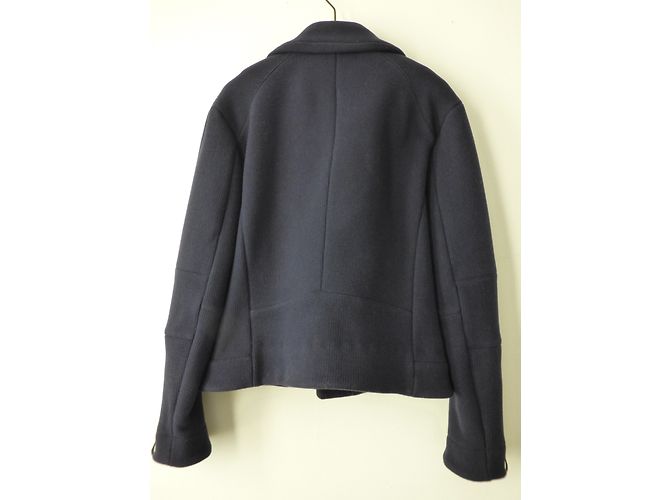 Kenzo Perfecto wool jacket blue - view 13