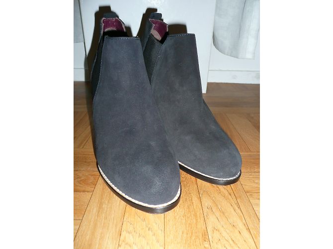 Stivaletti Vanessa Bruno Athe in pelle nera Nero - vista 3