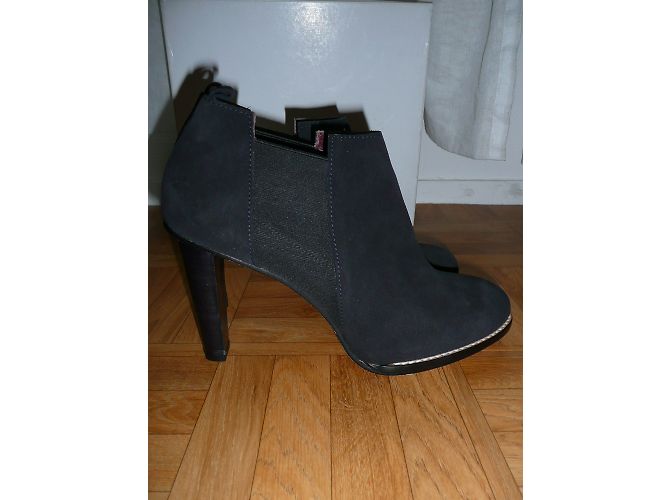 Stivaletti Vanessa Bruno Athe in pelle nera Nero - vista 4