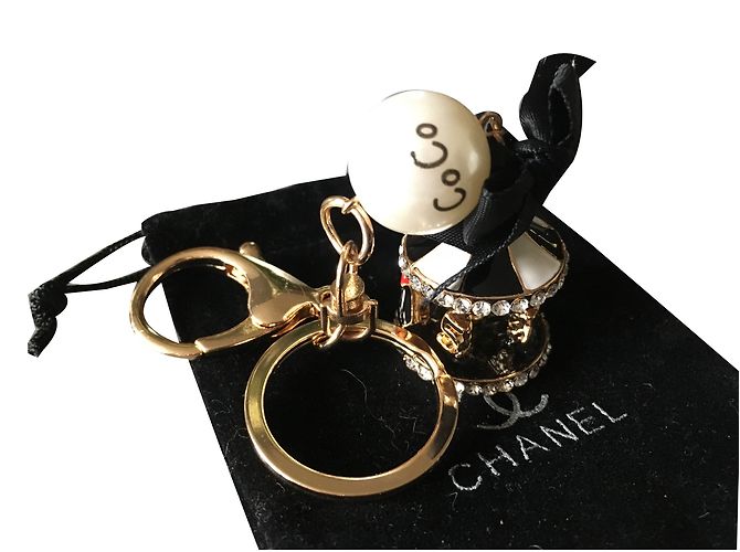 Chanel Titular de la clave Dorado - vista 2