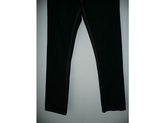 Vaqueros estrechos Vanessa Bruno negros de algodón talla 36 - vista 8
