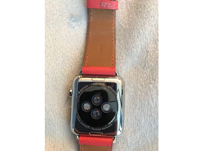 Hermès Apple Watch Hermes Series 1 Plata Rosa - vista 5