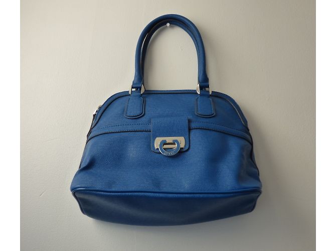 Borsa Guess blu - vista 3