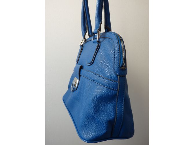 Borsa Guess blu - vista 4
