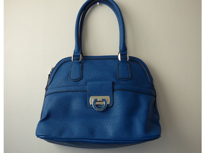 Borsa Guess blu - vista 8