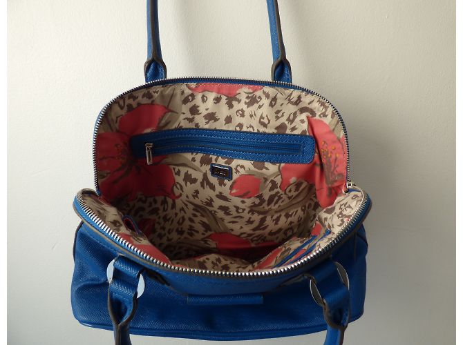 Borsa Guess blu - vista 9