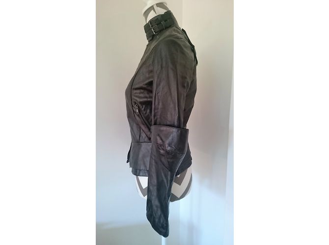 Jc De Castelbajac Lederjacke - Ansicht 4