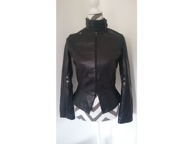 Jc De Castelbajac Lederjacke - Ansicht 8