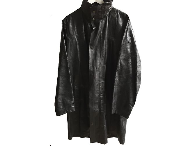 Lanvin abrigo de piel de serpiente - vista 2