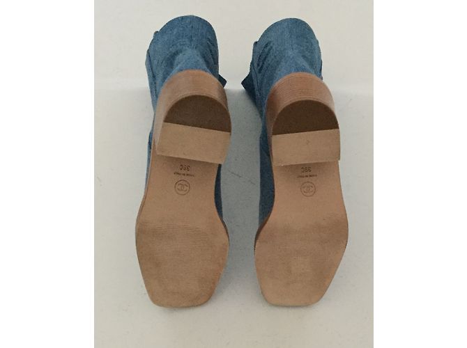 Chanel Stiefeletten Blau - Ansicht 5