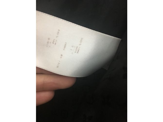 Abrigo Louis Vuitton de lana gris carbón 42 Gris antracita - vista 20