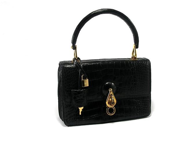 Loewe BORSA CROC SU PALIO DI SU-BLI-ME Nero - vista 11