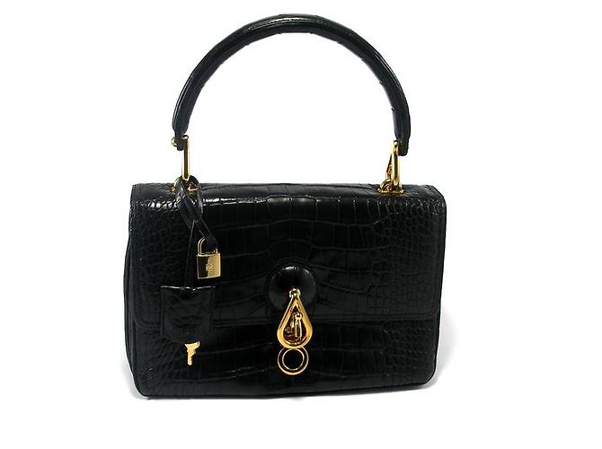 Loewe BORSA CROC SU PALIO DI SU-BLI-ME Nero - vista 12