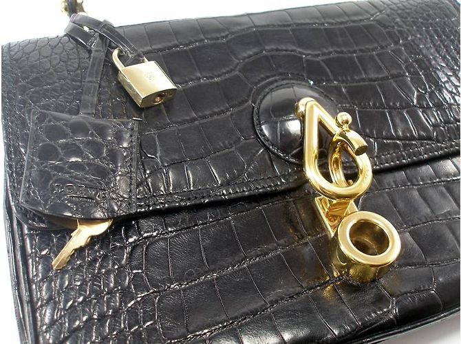 Loewe BORSA CROC SU PALIO DI SU-BLI-ME Nero - vista 3