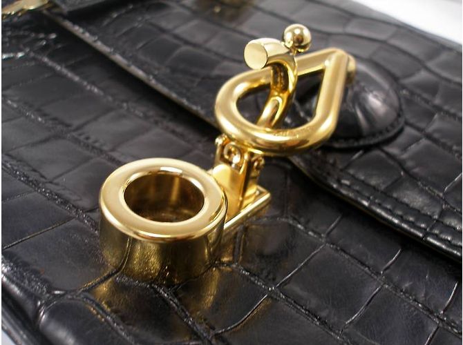 Loewe BORSA CROC SU PALIO DI SU-BLI-ME Nero - vista 6