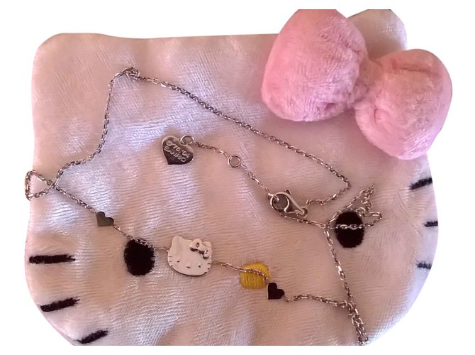 Victoria Casal Collana Hello Kitty Argento - vista 2