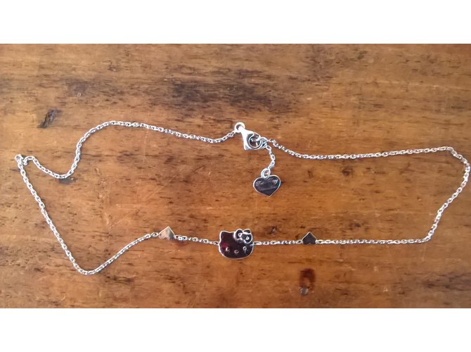Victoria Casal Collana Hello Kitty Argento - vista 4