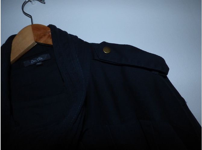 Bel Air Jacke aus Baumwolle Dunkelrot Größe 2 Bordeaux - Ansicht 5