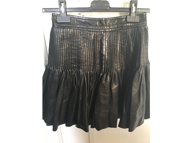 Fendi Lederrock Schwarz - Ansicht 3