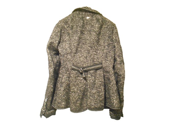Autre Marque High Use Black Wool Jacket - view 2