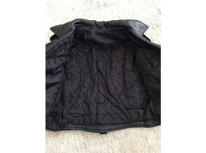 Autre Marque Perfecto en cuir noir garçon 2 ans - vue 3