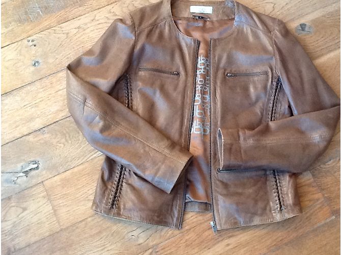 Autre Marque Jacke Les Petites Bombes Braun - Ansicht 5