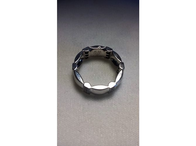 Anello Chaumet Class One in oro bianco e diamanti Argento - vista 10