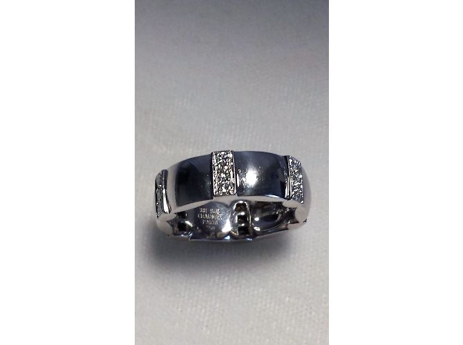 Anello Chaumet Class One in oro bianco e diamanti Argento - vista 9