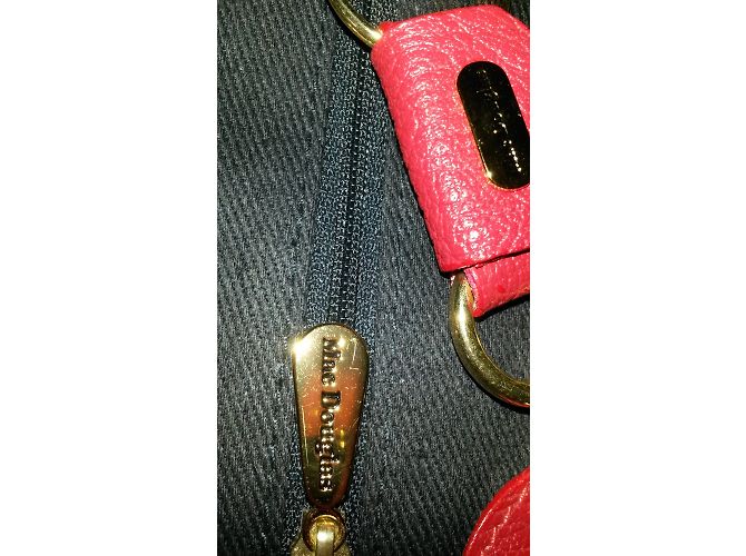 Borsa Mac Douglas in pelle rossa Rosso - vista 9