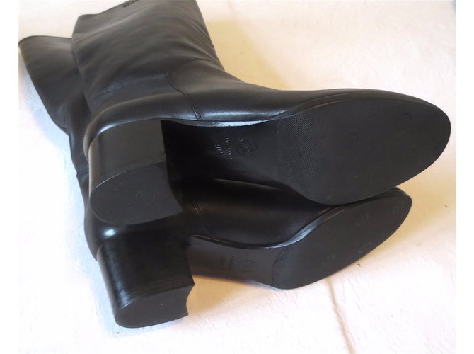 Chanel Stiefel Schwarz - Ansicht 5