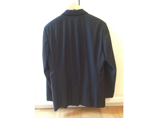 Hugo Boss Black Wool Suit Size 50 - view 3
